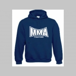 MMA Fighting   mikina s kapucou stiahnutelnou šnúrkami a klokankovým vreckom vpredu 